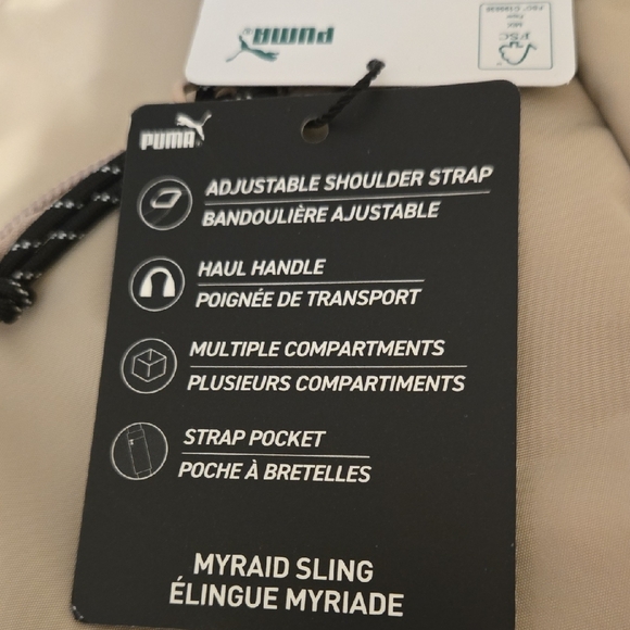 Puma Tan Myriad Sling Bag - Picture 3 of 10